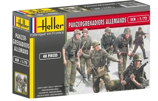 Panzergrenadier tedeschi 1/72 - HELLER 49606 Compra Online