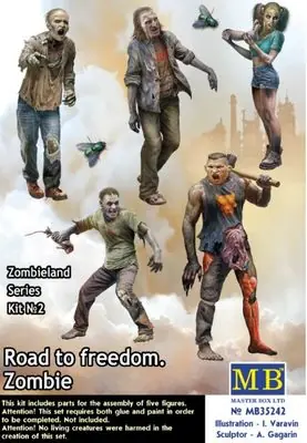 Road to Freedom. Zombie 1/35 - MASTER BOX MB35242 Esclusivo
