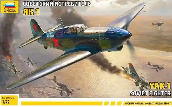 Novità Soviet Fighter Yak-1 - 1/72 - ZVEZDA 7327