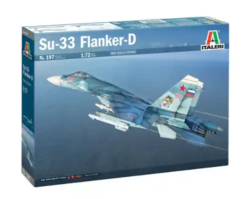 Direttamente Dal Produttore Su-33 Flanker D 1/72 - ITALERI 197
