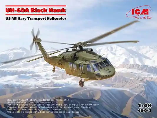 UH-60A Black Hawk 1/48 - ICM 48361 Di Tendenza
