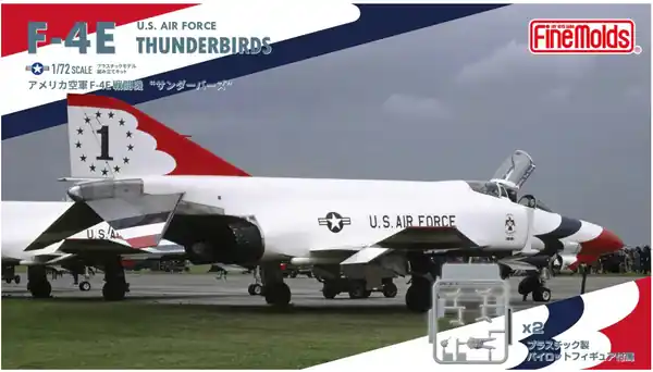 Compra Adesso F-4E Thunderbirds 1/72 - FINE MOLDS 72941