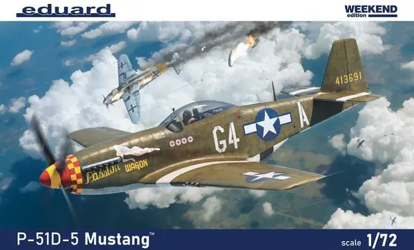 P-51D-5 Mustang 1/72 - EDUARD 7476 Offerta Speciale