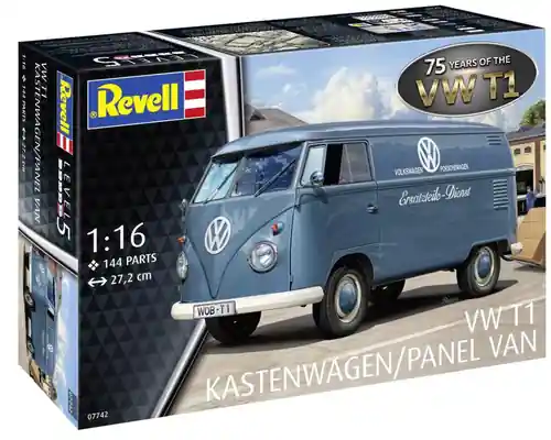 VW T1 Kastenwagen 1/16 - REVELL 07742 Professionale
