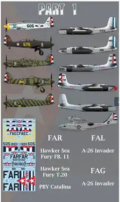 1961 Parte 1 - Operazione Pluto Decals 1/72 - AZTEC 72103 Spedito Oggi