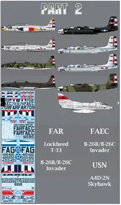 Sconto 1961 Parte 2 - L‘invasione - Decals 1/72 - AZTEC 72104
