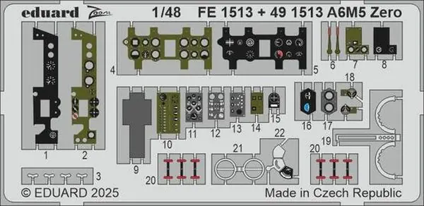 Nuova Collezione A6M5 Zero 1/48 - EDUARD FE1513