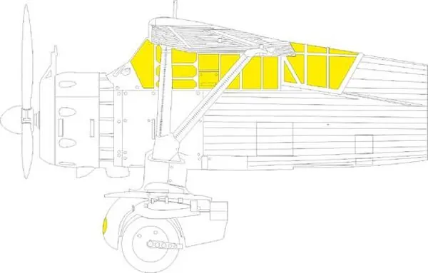Lysander Mk. I/III TFace MASK 1/48 - EDUARD EX1109 Prezzo Ridotto