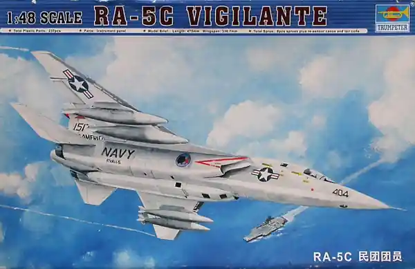 Nuovo Arrivo North American RA-5C Vigilante 1/48 - TRUMPETER 02809