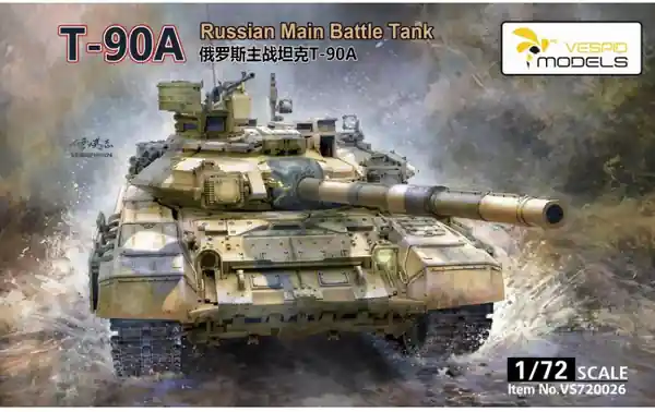T-90A 1/72 - VESPID MODELS VS720026 Direttamente Dal Produttore