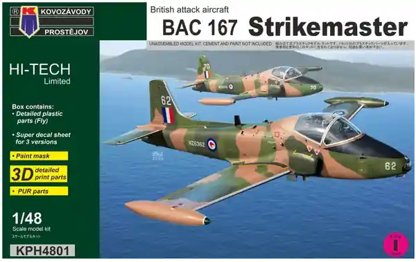 Nuova Collezione BAC 167 Strikemaster 1/48 - KOVOZAVODY PROSTEJOV KPH4801