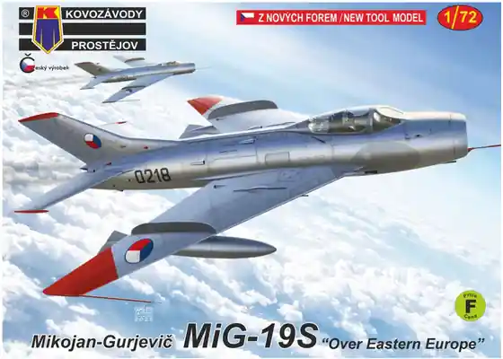 MiG-19S 1/72 - KOVOZAVODY PROSTEJOV KPM0496 Compra Oggi Stesso