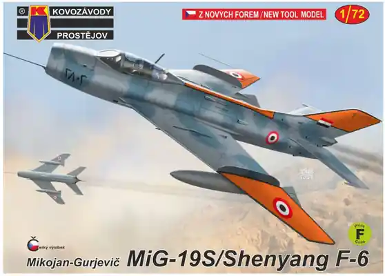 MiG-19S/Shenyang F-6 - 1/72 - KOVOZAVODY PROSTEJOV KPM0497 Offerta Speciale
