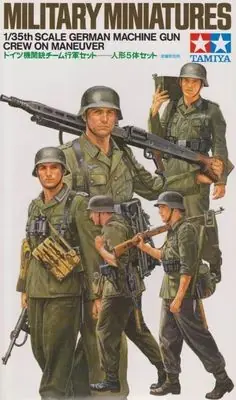 Equipaggio di mitragliatrici tedesche 1/35 - TAMIYA 35184 Esclusivo