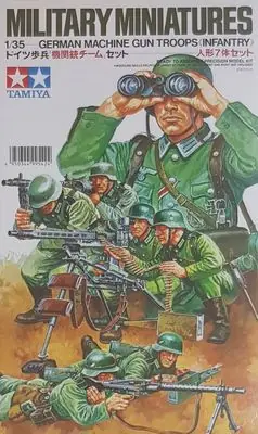 Offerta Lampo Truppe di mitragliatrici tedesche 1/35 - TAMIYA 35038