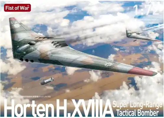 Horten H.XVIIIA 1/72 - MODELCOLLECT UA72217 Compra Adesso