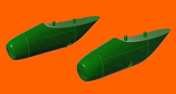 MB 326 Pod di ricognizione 1/72 - LF MODELS LF3D7233 Solo Oggi