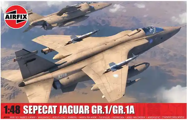 Offerta Speciale SEPECAT Jaguar GR.1/GR.1A 1/48 - AIRFIX A11010