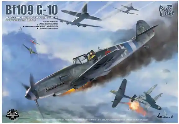 Messerschmitt Bf 109 G-10 - 1/35 - BORDER MODEL BF013 Occasione