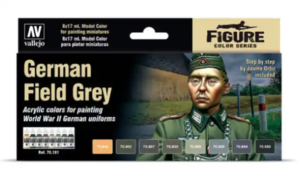 Uniformi tedesche Field Grey - VALLEJO 70181 Consegna Rapida