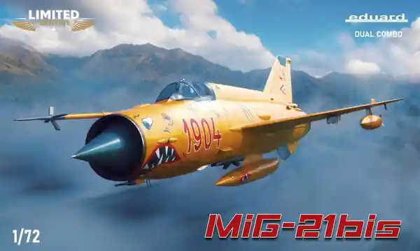 MiG-21bis 1/72 - EDUARD 2151 Nuova Collezione
