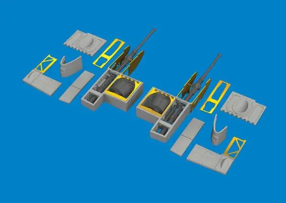 Più Venduto A6M5 Type 52 Vani per cannoni 1/48 - EDUARD BRASSIN 6481095