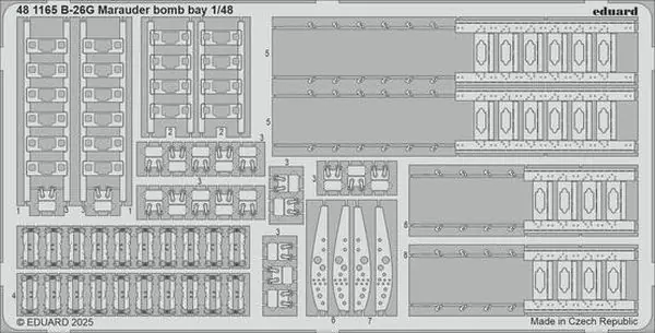 Spedito Oggi B-26G Marauder Vano bombe 1/48 - EDUARD 481165