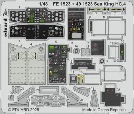 Reso Gratuito Sea King HC.4 - 1/48 - EDUARD FE1523