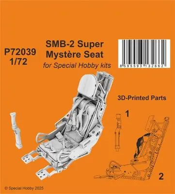 Non Perdere SMB-2 Super Mystère Sedile 1/72 - CMK P72039
