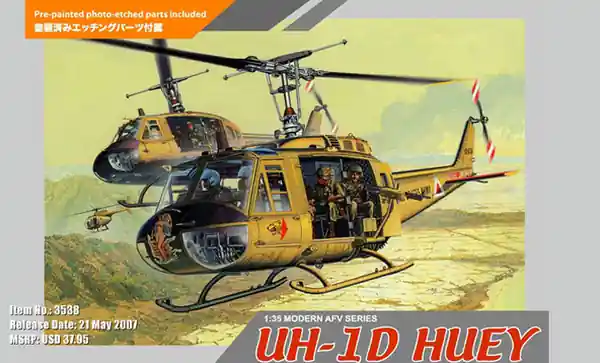 Compra Online Bell UH-1D Huey 1/35 - DRAGON 3538