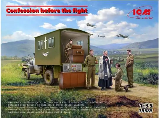 Saldi Confessione prima del combattimento 1/35 - ICM 35585