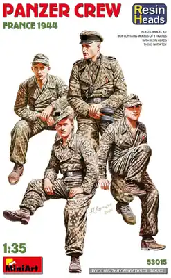 Offerta Lampo Equipaggio Panzer tedesco WWII 1/35 - MINIART 53015