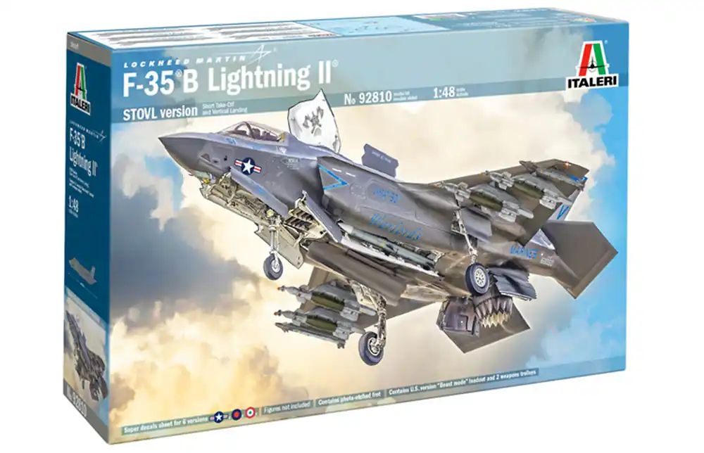 F-35 B Lightning II 1/48 - ITALERI 92810 Bestseller