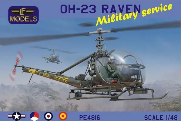 Super Prezzo OH-23 Raven 1/48 - LF MODELS PE4816