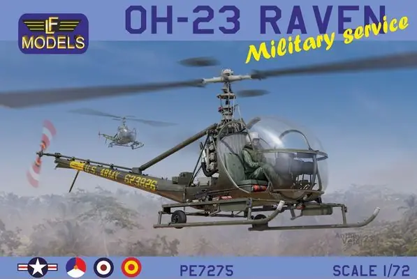 OH-23 Raven 1/72 - LF MODELS PE7275 Popolare