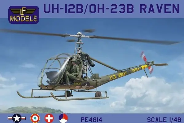 UH-12B / UH-23B Raven 1/48 - LF MODELS PE4814 Offerta Speciale