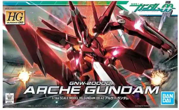 00 GNW-20000 Arche Gundam 1/144 - BANDAI 5060649 (16950) Nuova Collezione