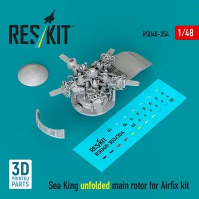 Prezzo Conveniente Sea King Rotore principale 1/48 - RESKIT RSU48-0354