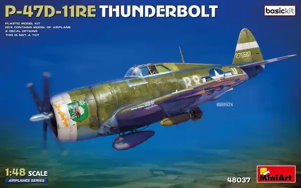 P-47D-11RE Thunderbolt. 1/48 - MINIART 48037 Solo Oggi