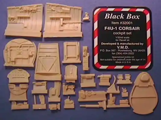 F4U-1 Cabina di pilotaggio 1/32 - BLACK BOX 32001 Vendita Finale