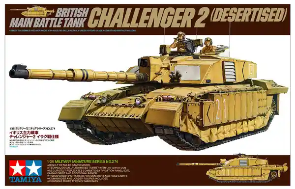 Non Perdere Challenger 2 - 1/35 - TAMIYA 35274