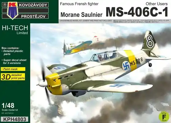 Acquista Ora MS-406C-1 - 1/48 - KOVOZAVODY PROSTEJOV KPH4803