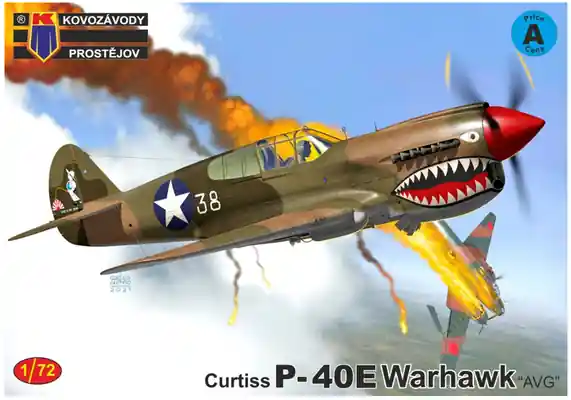 Compra Online Curtiss P-40E Warhawk 1/72 - KOVOZAVODY PROSTEJOV KPM0509
