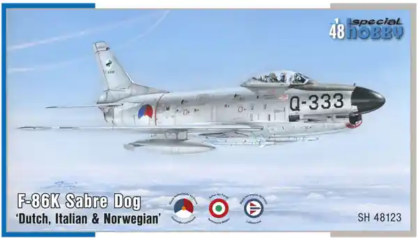 Nuova Collezione F-86K Sabre Dog 1/48 - SPECIAL HOBBY 48123