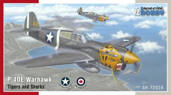 P-40E Warhawk 1/72 - SPECIAL HOBBY SH72529 Prezzo Conveniente