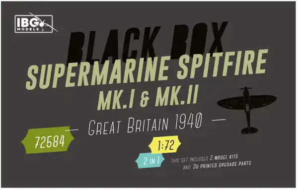Compra Oggi Stesso Supermarine Spitfire Mk.I e Mk.II 1/72 - IBG 7258