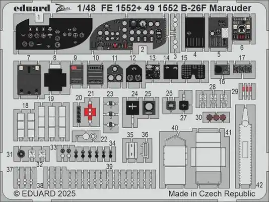 Nuova Collezione B-26F Marauder 1/48 - EDUARD FE1552