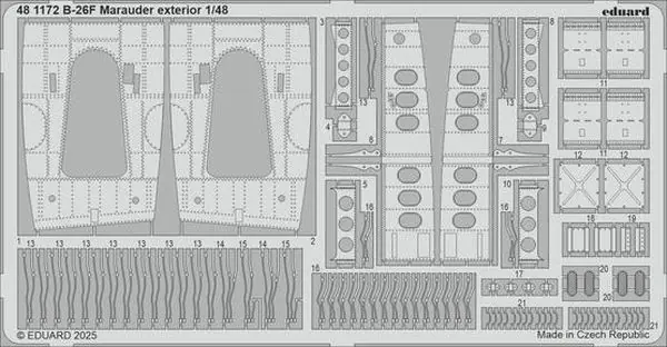 B-26F Marauder Esterno 1/48 - EDUARD 481172 Compra Adesso