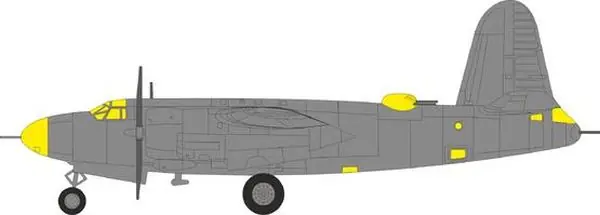 Offerta Limitata B-26F Marauder MASK 1/48 - EDUARD EX1136