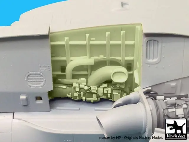 Westland Merlin HC3 engine set N°1 - Airfix Popolare